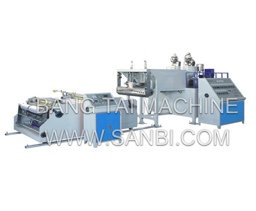 DF-65*2 Double-layer Co-extrusion Stretch Film Machine (Automatic Winder)